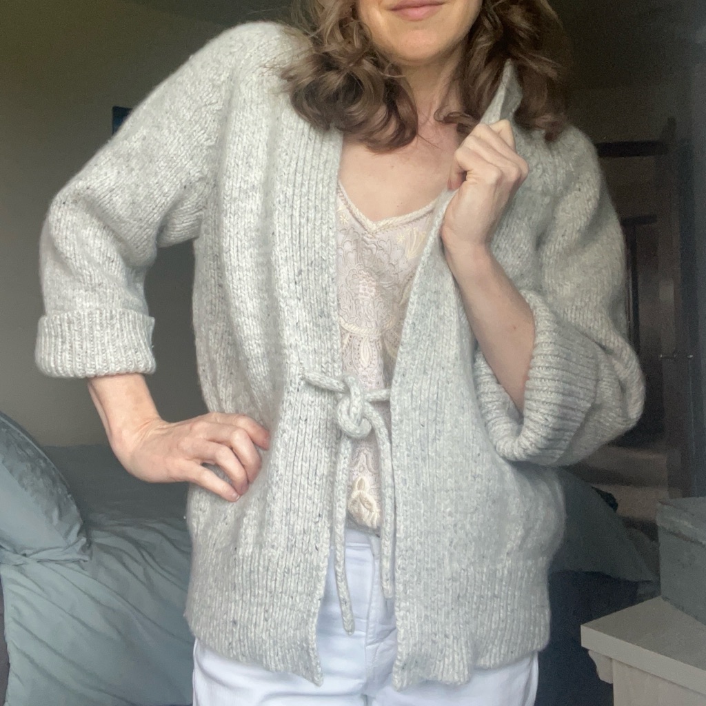 Vince Wool And Cashmere Front Tie Cardigan Sweater - So Soft!! - Size Medium